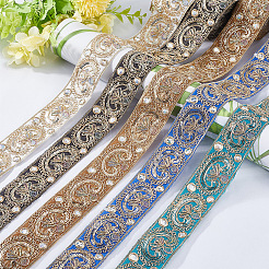 Ethnic Style Polyester Ribbon for Sewing Decoration&nbsp;OCOR-WH20007-26A