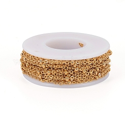 304 Stainless Steel Cable Chains&nbsp;CHS-F007-15G