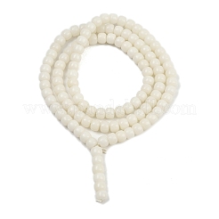 Natural Bodhi Root Beads Strand&nbsp;WOOD-B010-A02-10x8mm