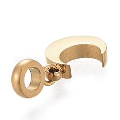 Ion Plating(IP) 304 Stainless Steel Charms&nbsp;LS-STAS-F259-014G