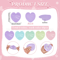 300Pcs 5 Colors OPP Packaging Resealable Bags&nbsp;ABAG-PH0001-72