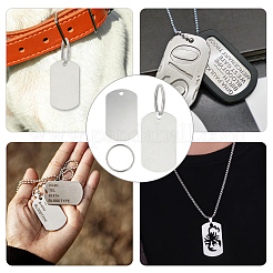 DIY Stainless Steel Keychain Making Kits&nbsp;DIY-OC0014-11B