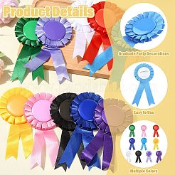 10Pcs Cloth Brooches&nbsp;AJEW-CJC0010-06