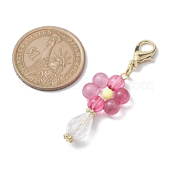 Flower Acrylic Pendant Decorations&nbsp;HJEW-JM01879