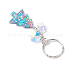 5Pcs 5 Styles Acrylic Pendant Keychains&nbsp;KEYC-JKC01397