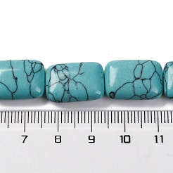 Synthetic Turquoise Beads Strands&nbsp;G-T047-B12-01
