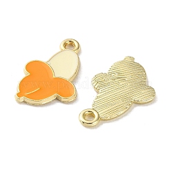 Fruit Alloy Enamel Charms&nbsp;PALLOY-S058-01LG-18