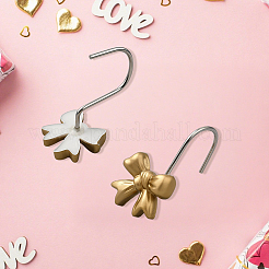 12Pcs Resin with Iron Hook for Bath Curtain&nbsp;FIND-CN0002-31