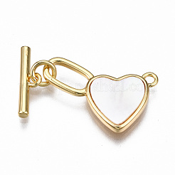 Brass Toggle Clasps&nbsp;KK-T063-88G-NF