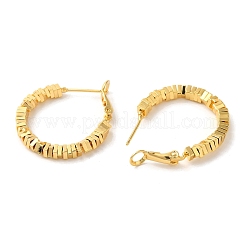 Rack Plating Brass Stud Earrings&nbsp;EJEW-U012-09G
