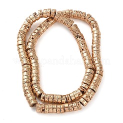 Electroplated Natural Lava Rock Beads Strands&nbsp;G-I360-A01-02