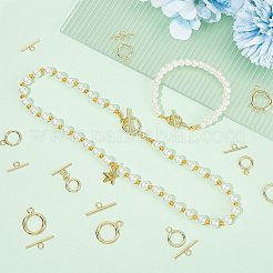 20Pcs 4 Colors 304 Stainless Steel Toggle Clasps&nbsp;STAS-AR0001-71