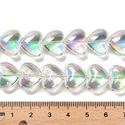 Electroplate Glass Beads Strands&nbsp;EGLA-B008-01A-HR01