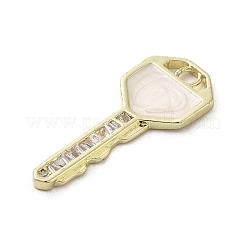 Brass Cubic Zirconia Pendents&nbsp;KK-M275-27G