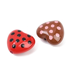 Baking Paint Acrylic Beads&nbsp;OACR-A045-02