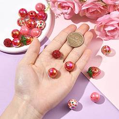 DIY Acrylic and Pave Disco Ball Beads Findings Kits&nbsp;DIY-FS0010-56B
