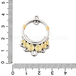 304 Stainless Steel Chandelier Component Links&nbsp;STAS-Q350-15GP
