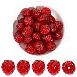 30Pcs Handmade Bumpy Lampwork Beads&nbsp;LAMP-PA0001-54