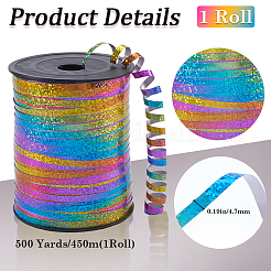 500 Yards Holographic Plastic Ribbon&nbsp;OCOR-WH20003-09B