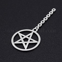 Non-Tarnish 201 Stainless Steel Pendants&nbsp;STAS-S105-LA228