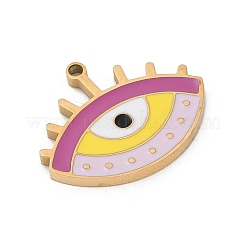 304 Stainless Steel Enamel Pendants&nbsp;STAS-I325-104A-G