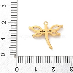 304 Stainless Steel Micro Pave Cubic Zirconia Pendants&nbsp;STAS-F360-01G-02