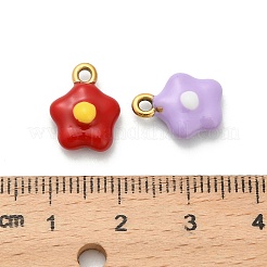 304 Stainless Steel Enamel Pendants&nbsp;STAS-K306-54G