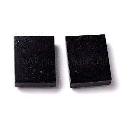 Natural Shungite Cabochons&nbsp;G-L505-44