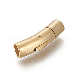 304 Stainless Steel Bayonet Clasps&nbsp;X-STAS-I013-6mm-MG