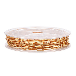 Brass Paperclip Chains&nbsp;CHC-TAC0009-02G