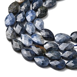 Natural Dumortierite Beads Strands&nbsp;G-B159-A04