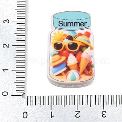 Printed Silicone Beads&nbsp;SL-CBADDB1-09A