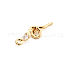 Brass Micro Pave Cubic Zirconia Pendants&nbsp;LS-KK-M321-01E-G01