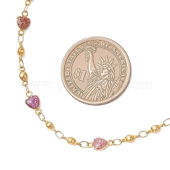 304 Stainless Steel Enamel Chain Necklace & Bracelet Sets&nbsp;SJEW-JS01378