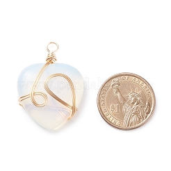 Opalite Pendants&nbsp;PALLOY-JF01490-01