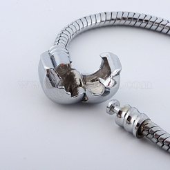 Brass European Style Bracelets for Jewelry Making&nbsp;KK-R031-05
