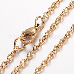 Ion Plating(IP) 304 Stainless Steel Necklace&nbsp;LS-MAK-G004-04G
