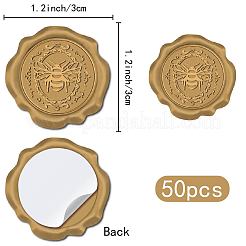 Adhesive Wax Seal Stickers&nbsp;DIY-CP0010-58D