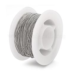 Tarnish Resistant 304 Stainless Steel Twisted Chains&nbsp;CHS-H007-70P