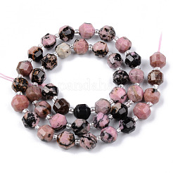 Natural Rhodonite Beads Strands&nbsp;G-R482-25-8mm