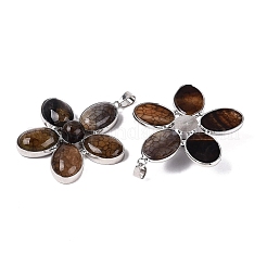 Natural Agate Big Pendants&nbsp;G-Q494-25P-03