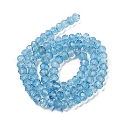 Natural Blue Topaz Beads Strands&nbsp;G-B088-D05-03