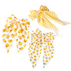 3Pcs 3 Colors Cloth Hair Barrettes for Women Girl&nbsp;OHAR-TA0001-15