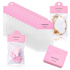 100Pcs Rectangle Clear Polypropylene Cellophane Bags&nbsp;CDIS-TA0001-40A