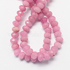 Natural White Jade Bead Strands&nbsp;G-R171-2x4mm-03-01