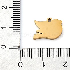 304 Stainless Steel Enamel Charms&nbsp;STAS-M105-20G
