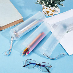2Pcs Extendable Plastic Paint Brush Case&nbsp;AJEW-GF0013-23