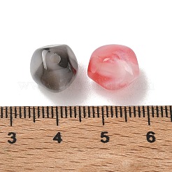 Transparent Resin & Glitter Powder Beads&nbsp;RESI-F073-08