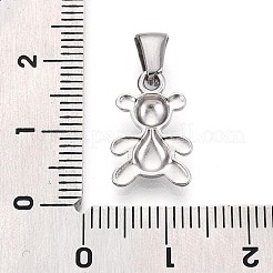 303 Stainless Steel Pendants&nbsp;STAS-Q110-05P