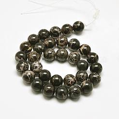 Natural Imperial Jasper Beads Strands&nbsp;G-I122-6mm-11